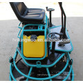 Ride on concrete finishing trowel machine